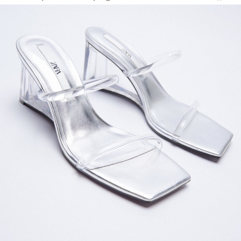 Metallic transparent wedge - Picture 1 of 7
